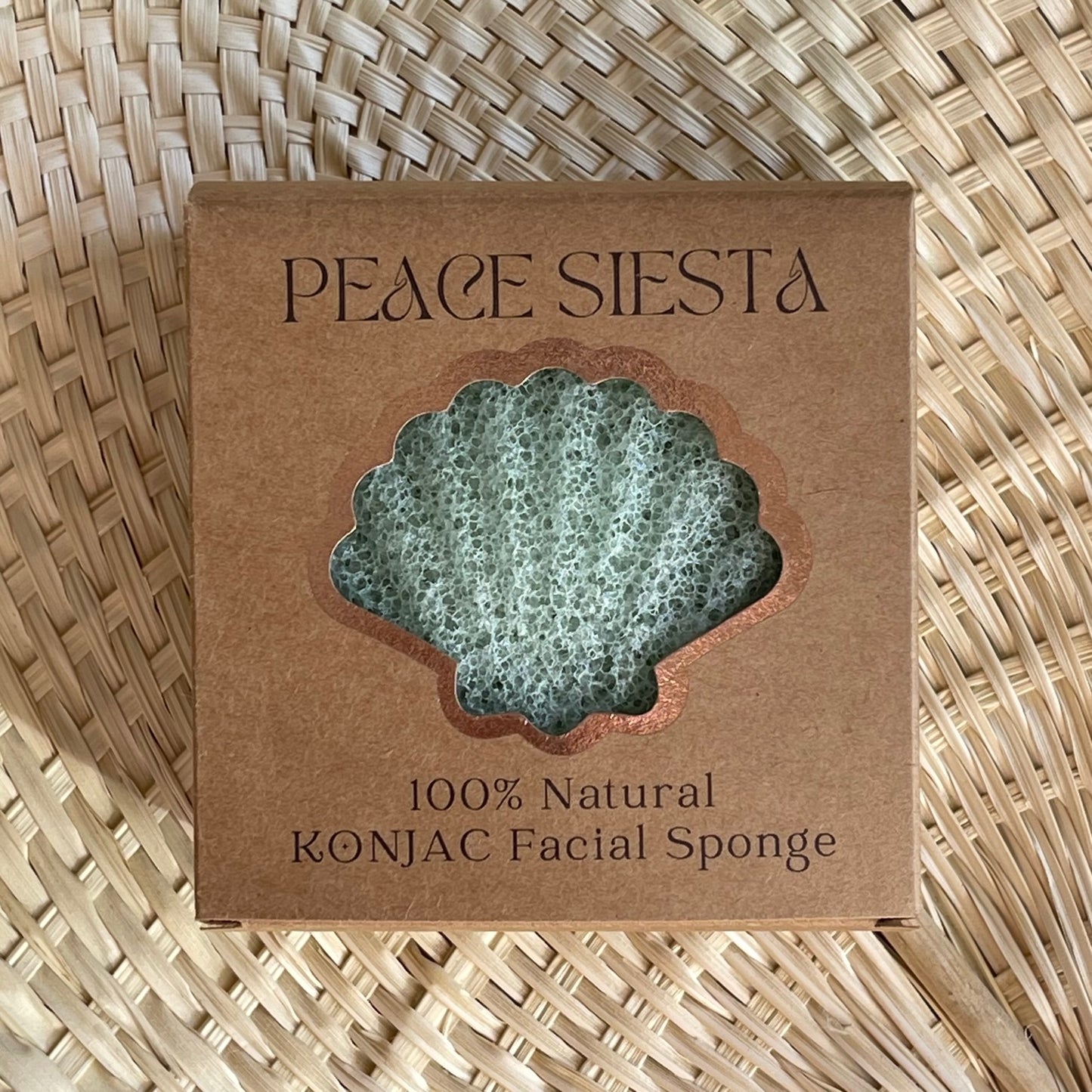 Green Tea Konjac Sponge